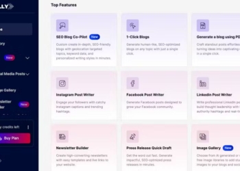 Dashboard of Addlly AI